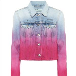 Off White c/o Virgil Abloh Ombré Denim Jacket